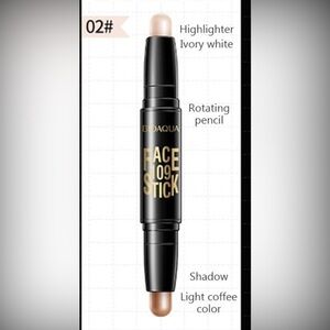 Bioaqua Face 109 Stick Duo Contour 3D Bronzer Highlighter Stick-02